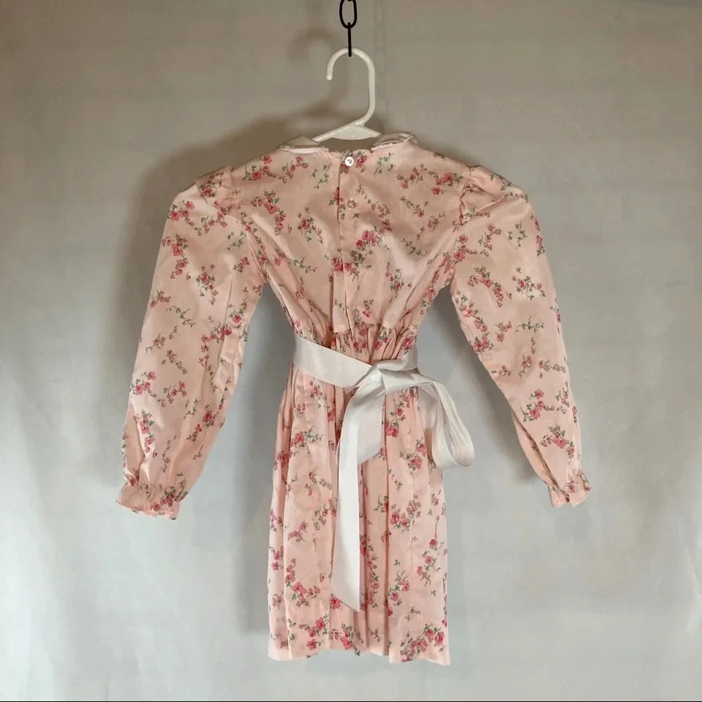 Vintage Polly Flinders Floral Dress Size 5